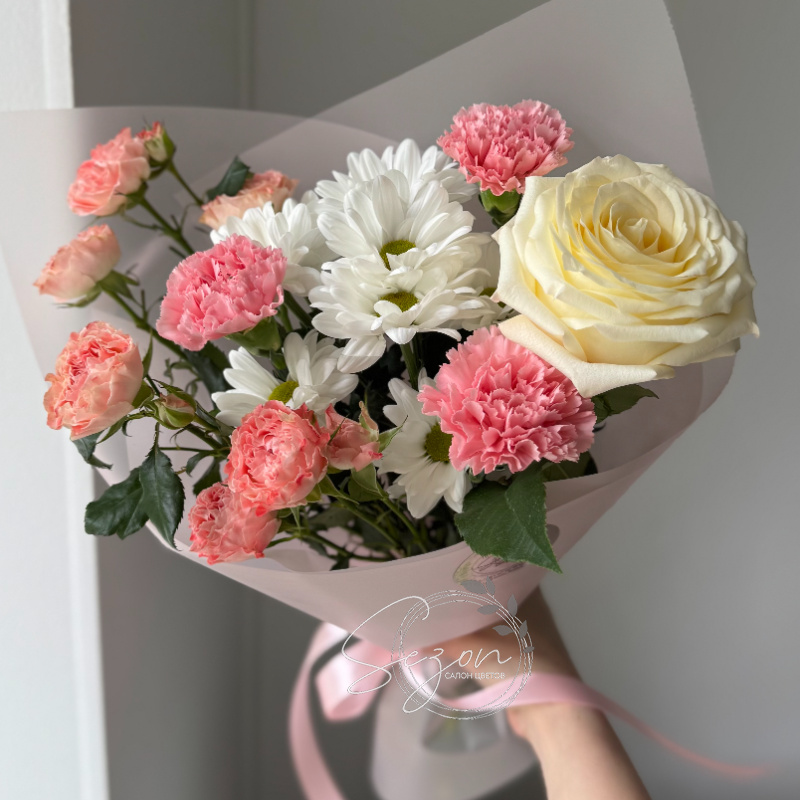 Букет сборный «Нежное облако»