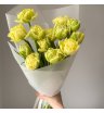 Монобукет из пионовидных тюльпанов &laquo;Лимонад&raquo;