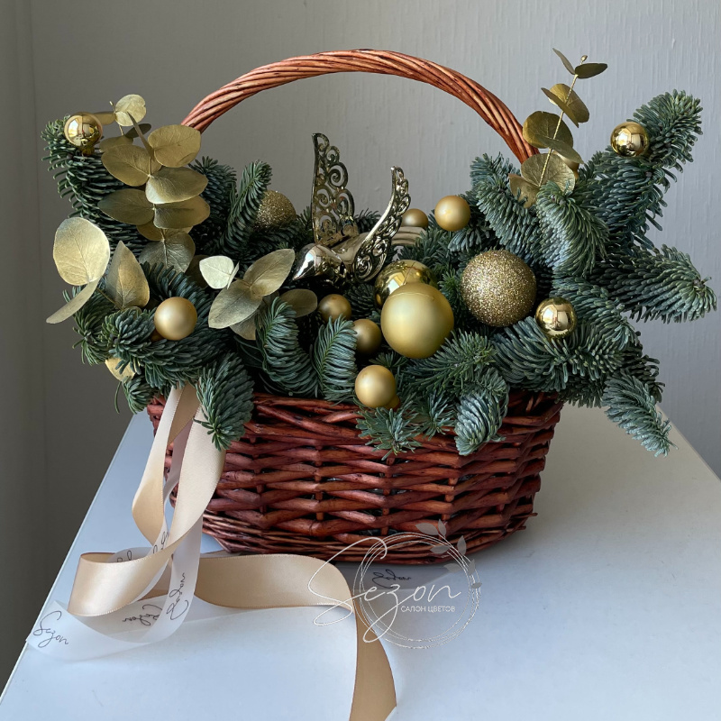 Новогодняя композиция &laquo;Яркий Новый год&raquo; (по предварительному заказу)