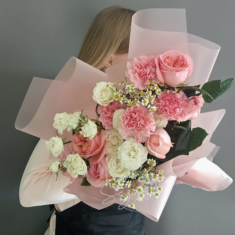 Авторский букет «Ласковый взгляд»