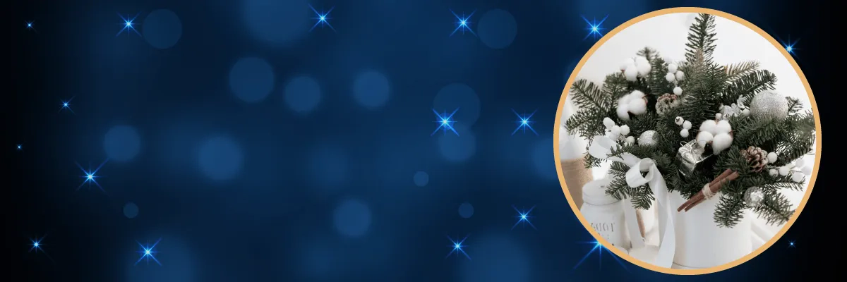 Букеты и композиции к Новому году 